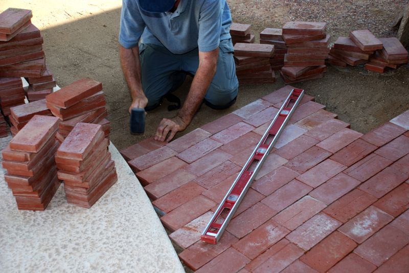 Repaired Brick Pavers