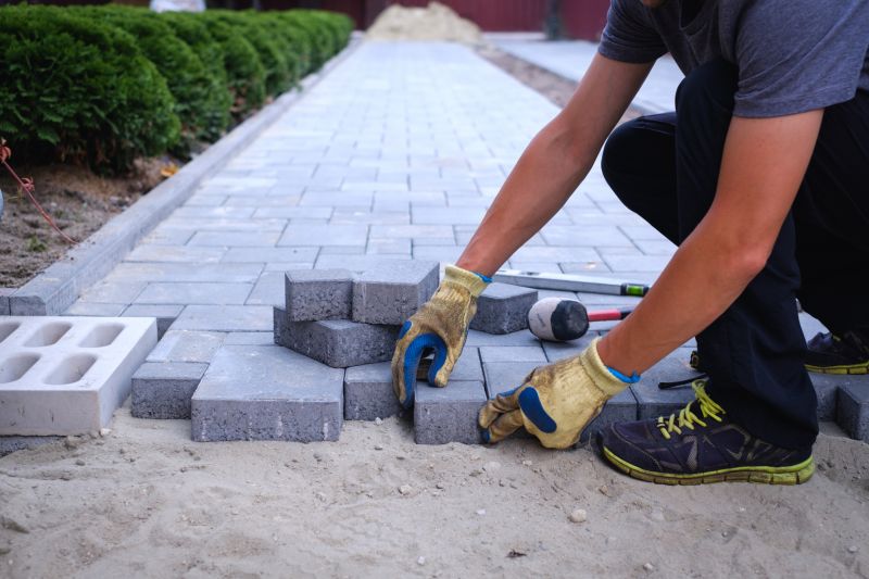 Bordered Paver Designs