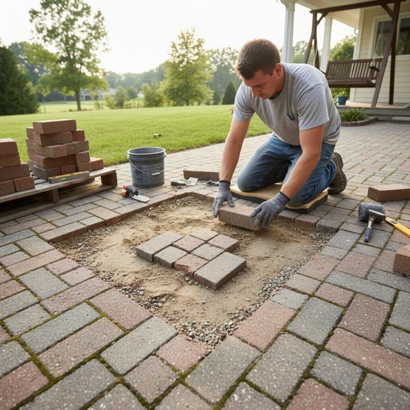 Contact About Brick Pavers Repair